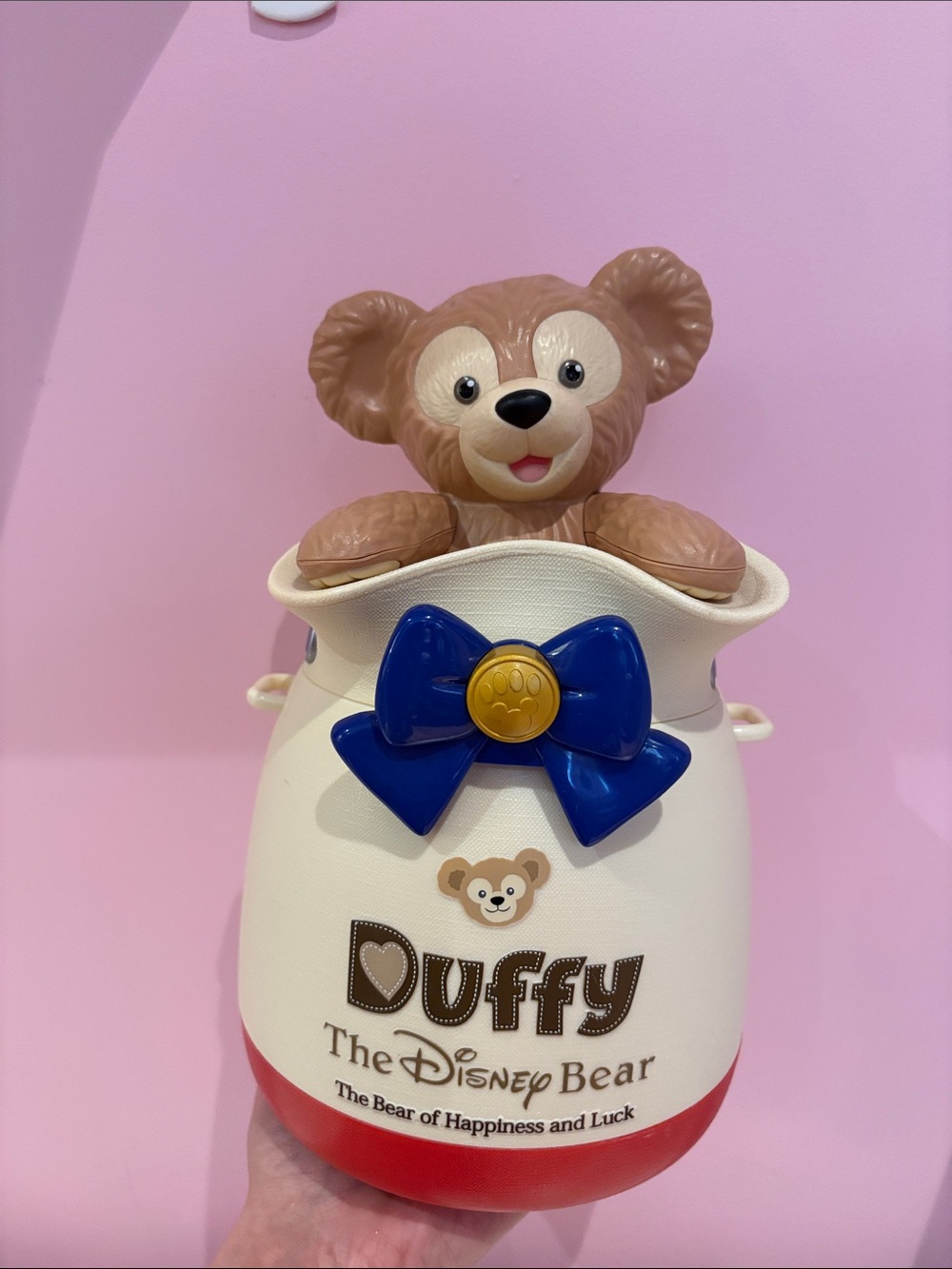 Tokyo Disney Sea Duffy the Disney Bear Popcorn Bucket - Never Used 🐻🫧🩵